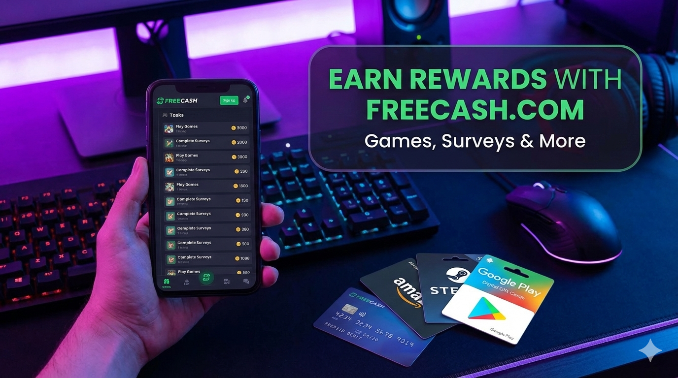 How To Make 5k Per Day Playing Games on Freecash.com